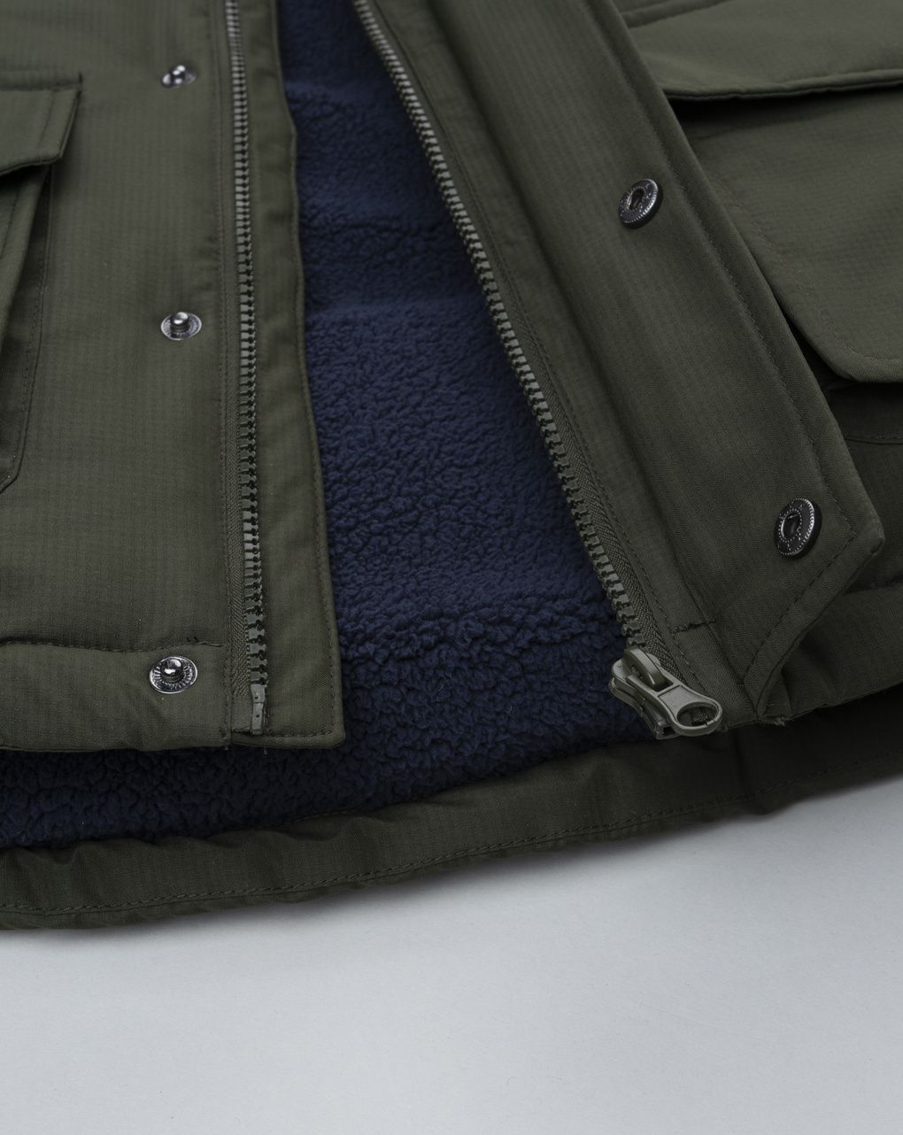 παιδικό μπουφάν χακί για αγόρι - Prénatal