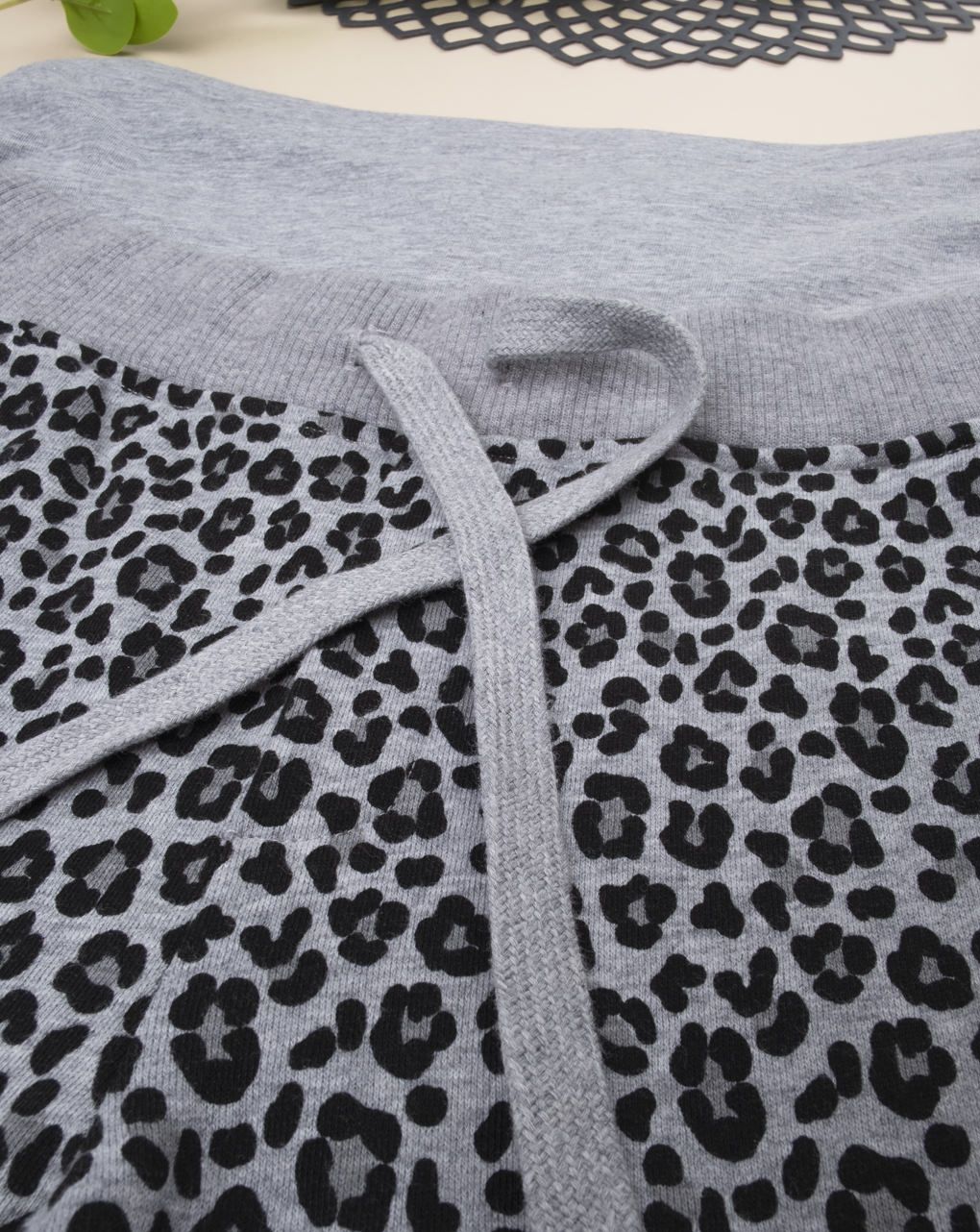 γυναικείο παντελόνι φούτερ εγκυμοσύνης animal print - Prénatal