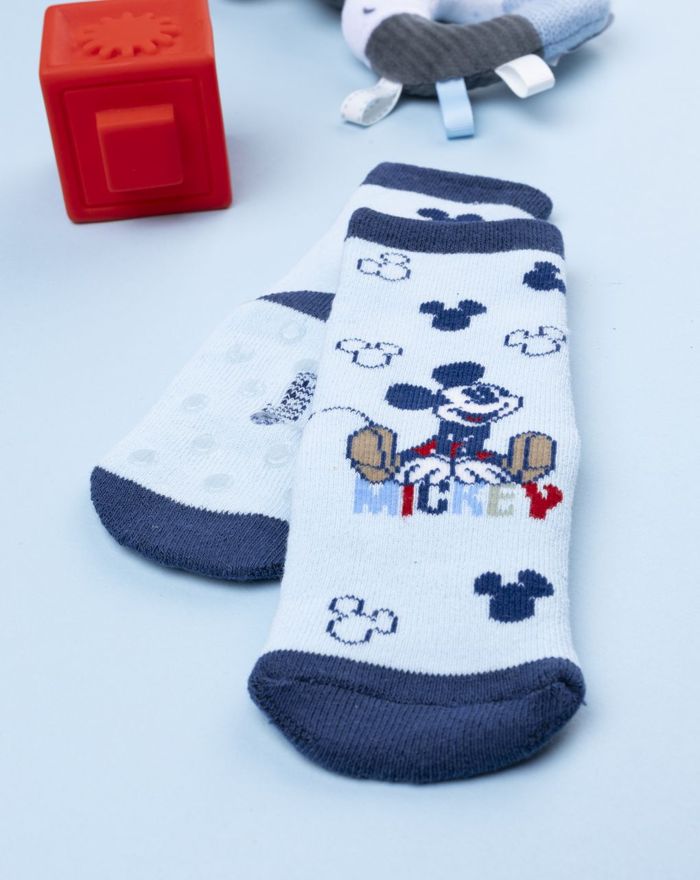 βρεφικές αντιολισθητικές κάλτσες mickey για αγόρι - Prénatal