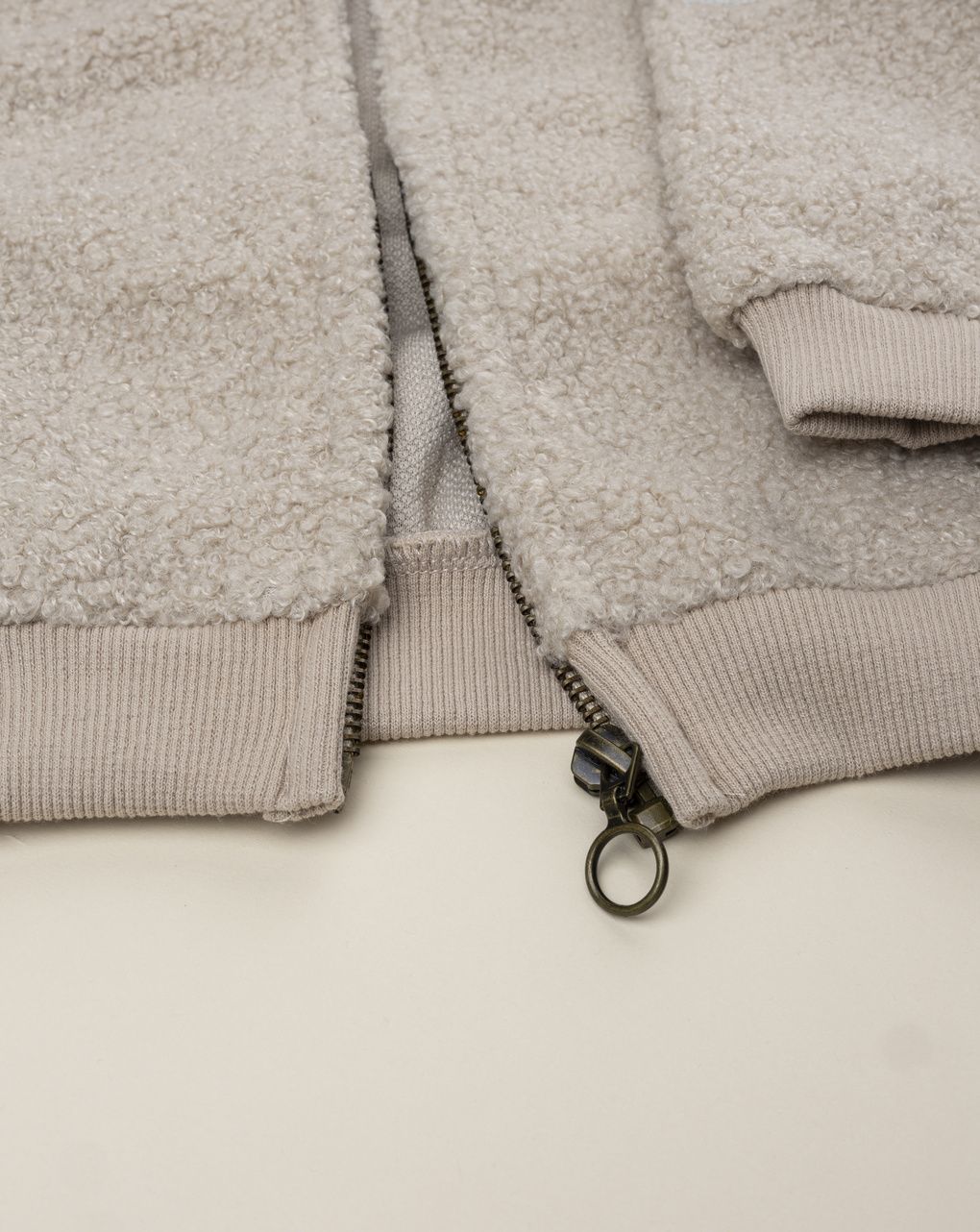 βρεφική ζακέτα μπουκλέ με αρκουδάκι για αγόρι - Prénatal