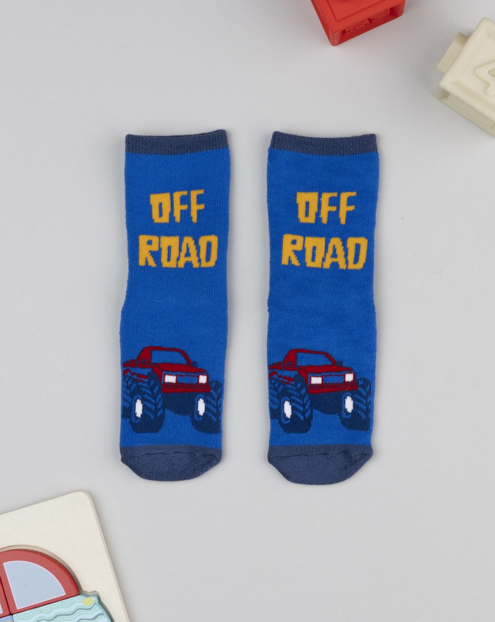 παιδικές αντιολισθητικές κάλτσες off road για αγόρι - Prénatal