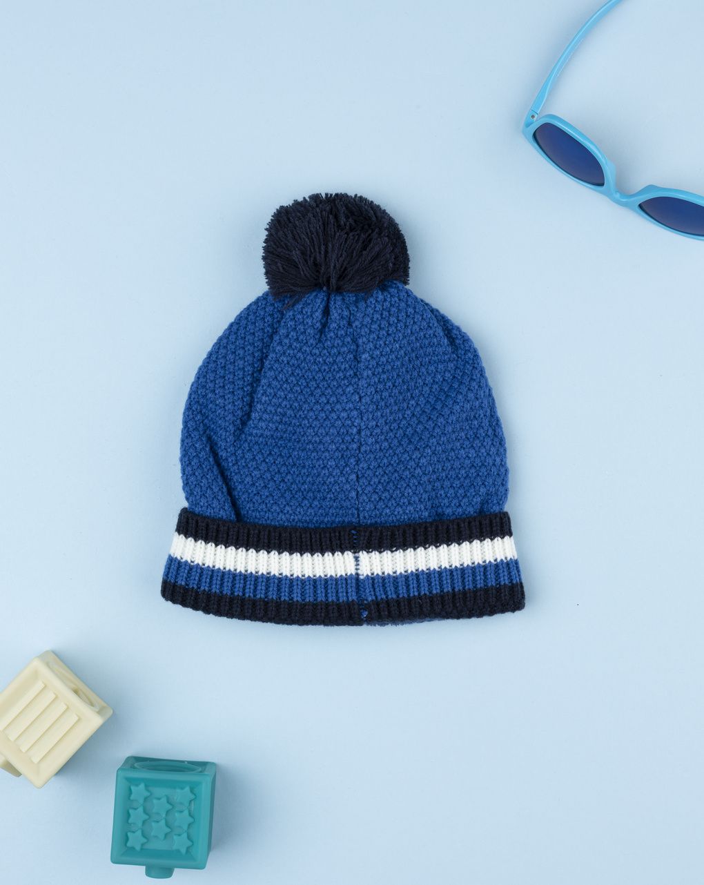 παιδικό σκουφάκι μπλε sonic για αγόρι - Prénatal