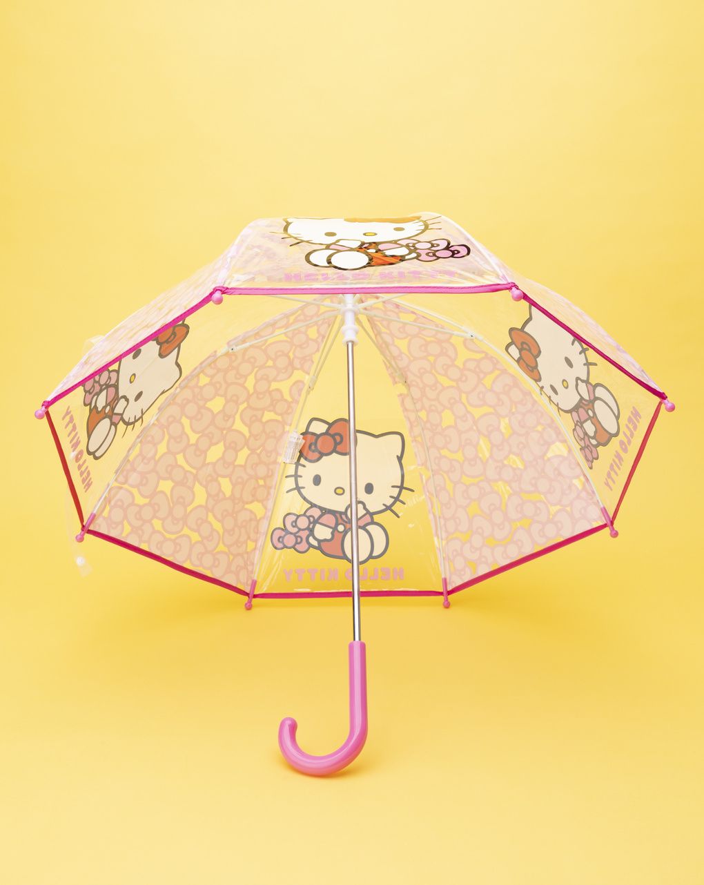παιδική ομπρέλα διαφανής hello kitty για κορίτσι - Prénatal