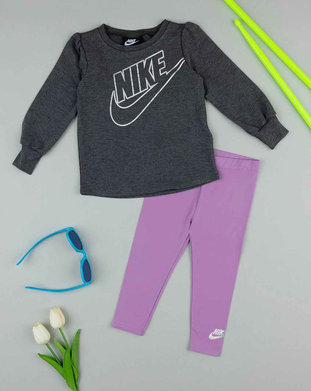 Nike αθλητικό σετ 16i078-p85 για κορίτσι