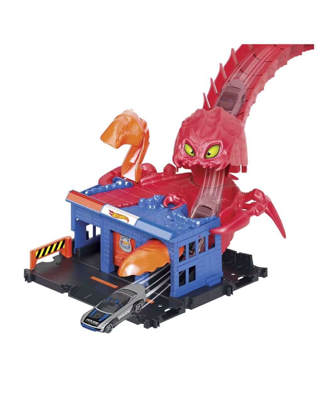 Mattel hot wheels πίστες city με θηρία hdr29 (σχέδια) - Hot wheels