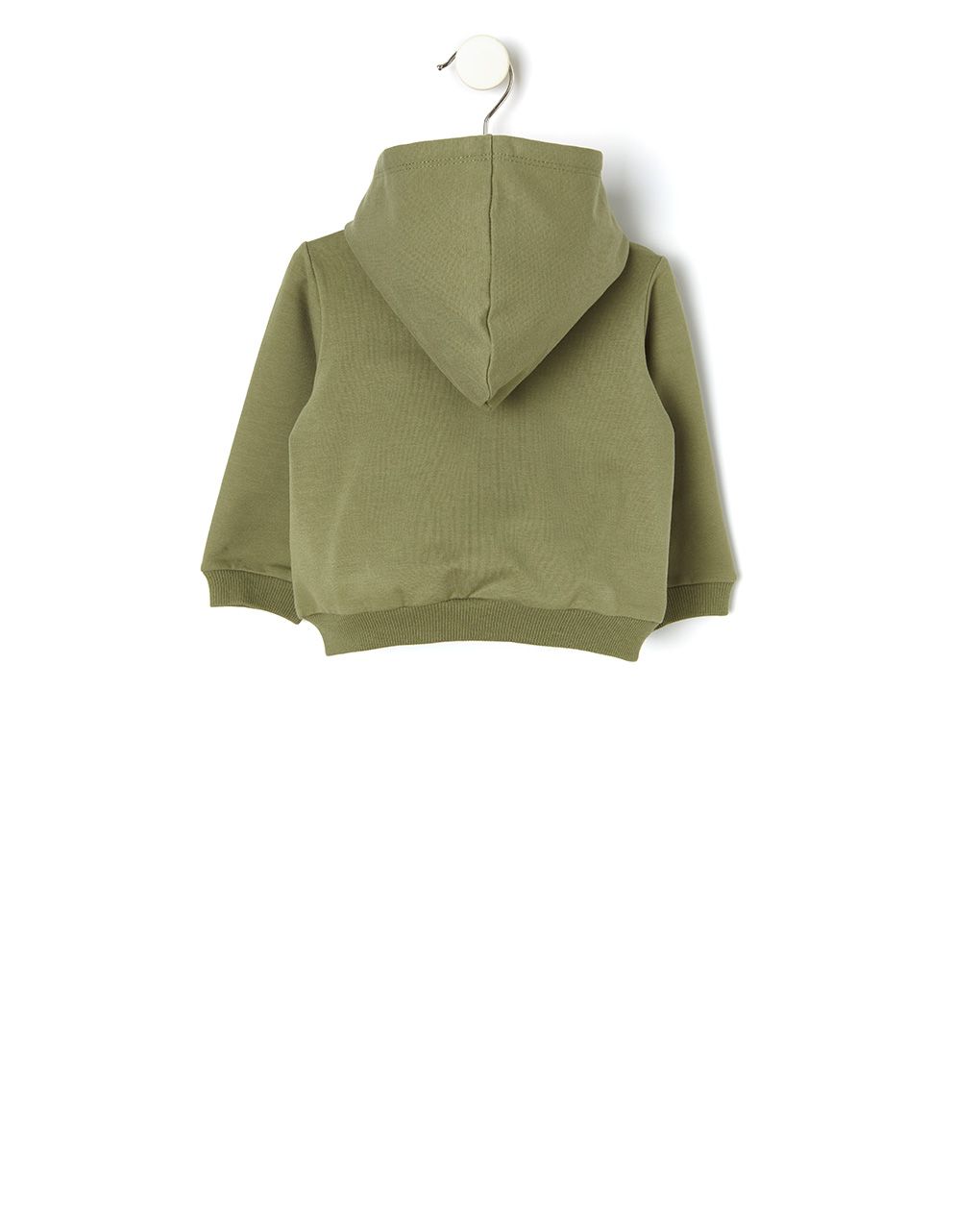 βρεφική ζακέτα φούτερ χακί safari για αγόρι - Prénatal