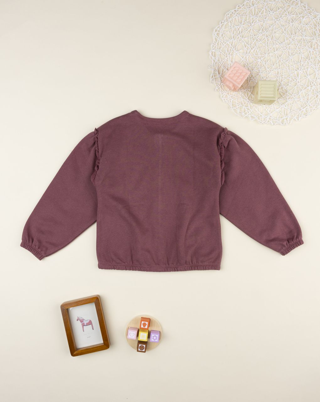 παιδική ζακέτα φούτερ σάπιο μήλο love για κορίτσι - Prénatal