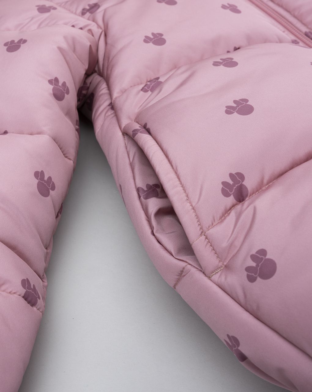 παιδικό μπουφάν puffer ροζ minnie για κορίτσι - Prénatal