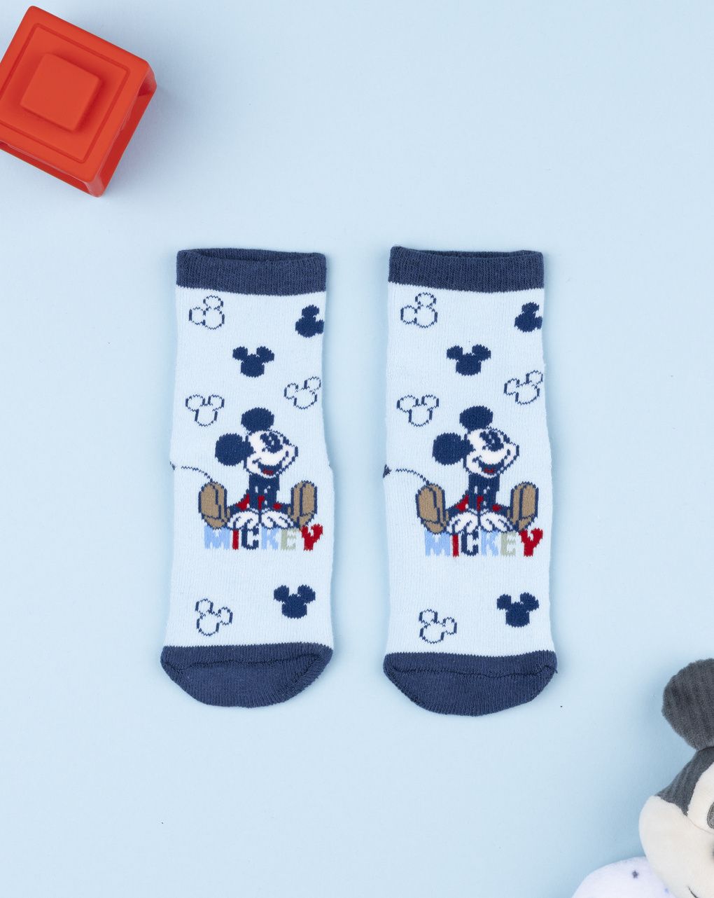 βρεφικές αντιολισθητικές κάλτσες mickey για αγόρι - Prénatal