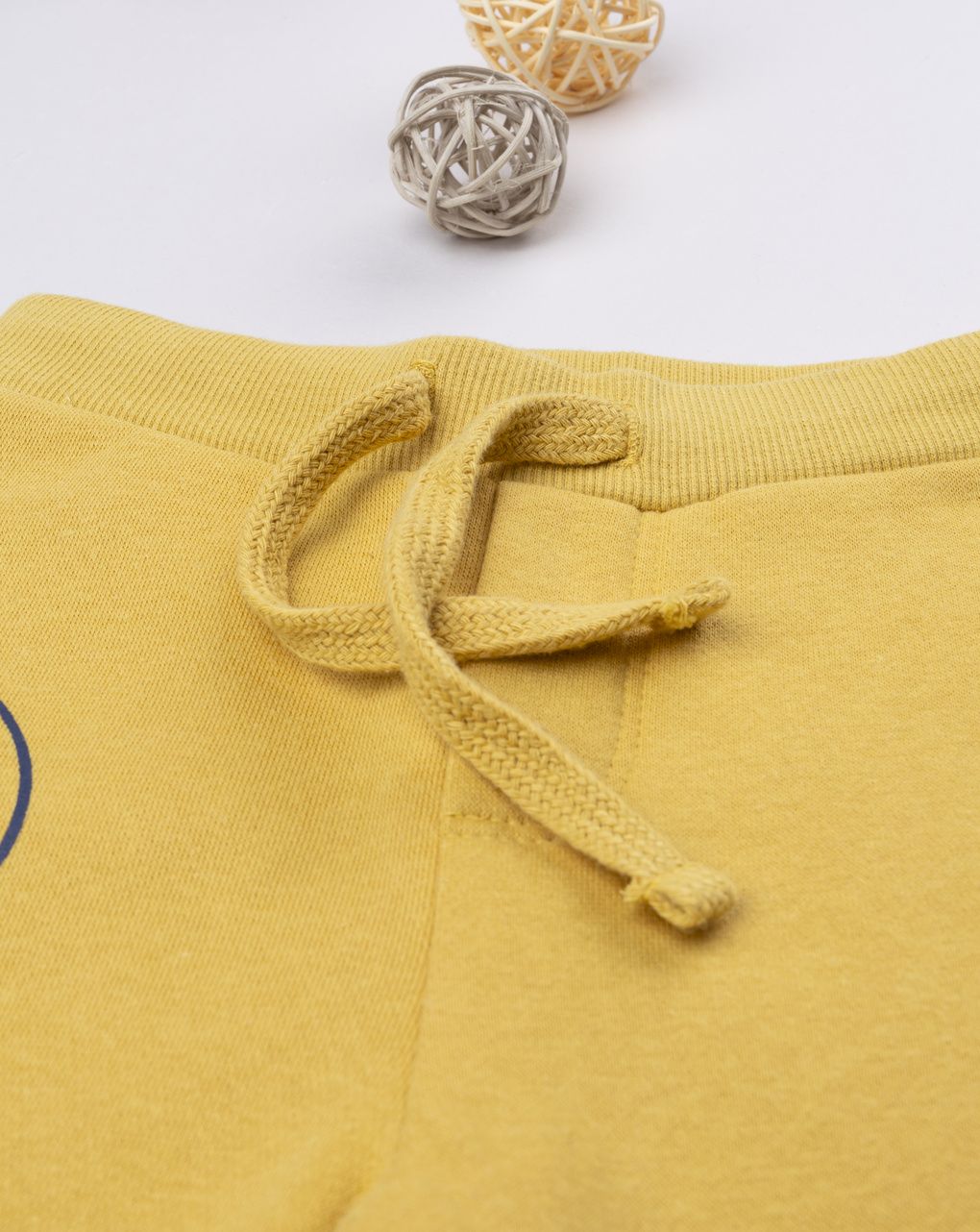 βρεφικό παντελόνι φόρμας κίτρινο με δεινόσαυρο για αγόρι - Prénatal