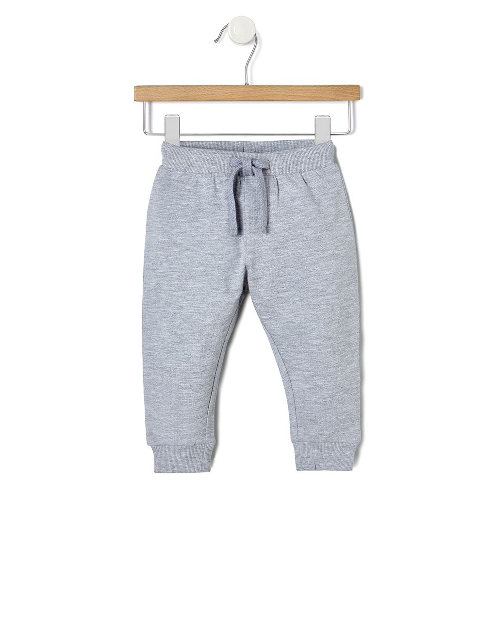 βρεφική πιτζάμα χακί/γκρι με τερατάκι για αγόρι - Prénatal