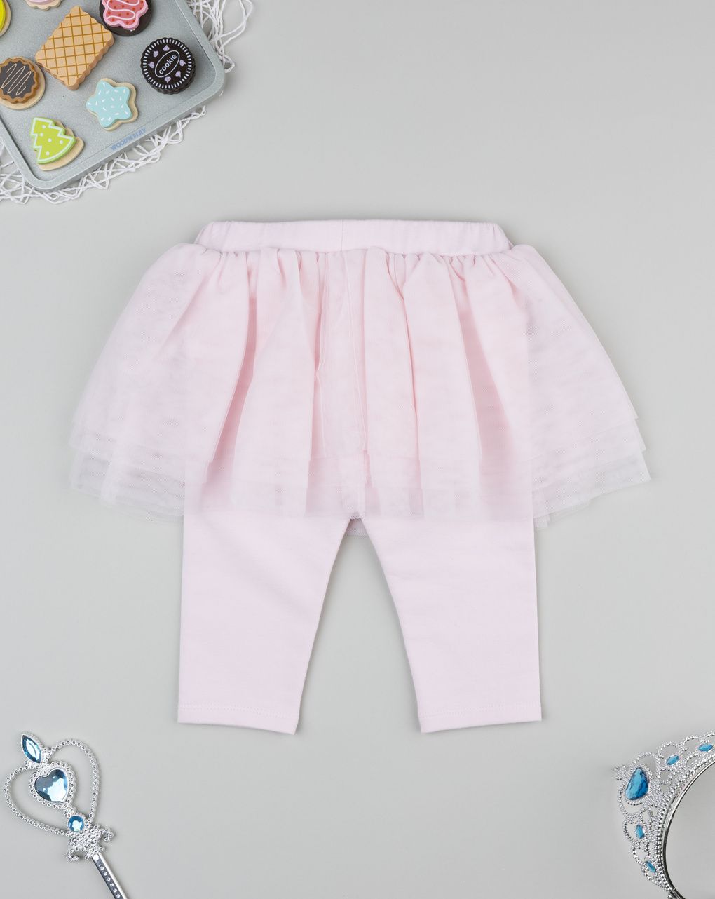 βρεφικό κολάν με φούστα ροζ για κορίτσι - Prénatal