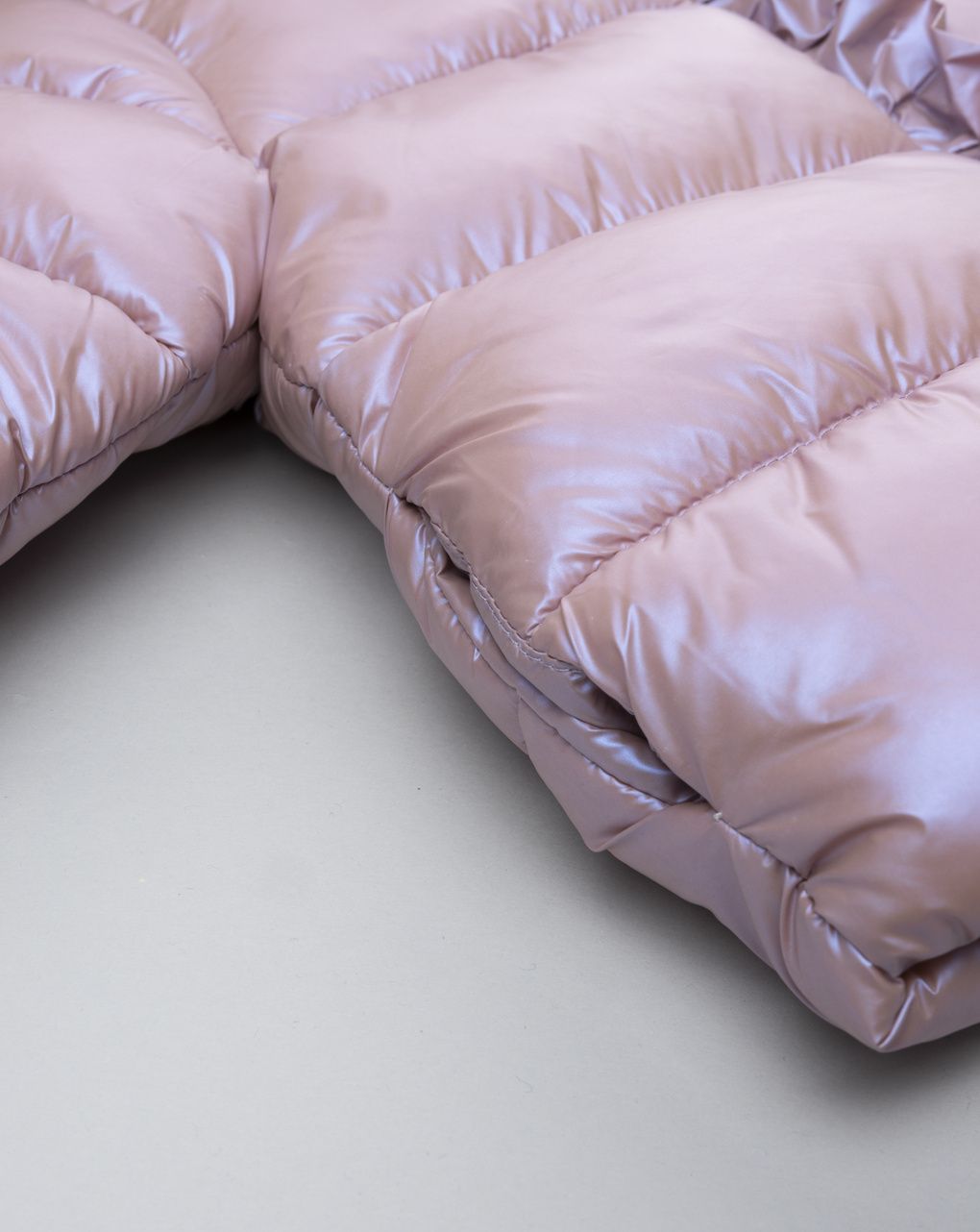 βρεφικό μπουφάν puffer ροζ metallic για κορίτσι - Prénatal