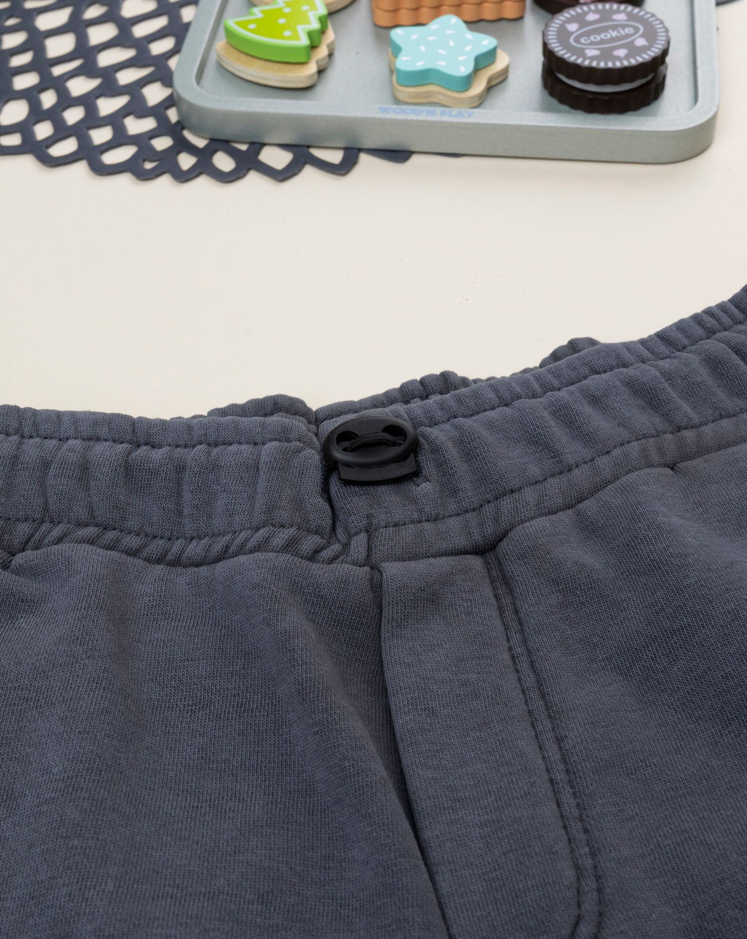 παιδικό παντελόνι φόρμας cargo ανθρακί dino για αγόρι - Prénatal