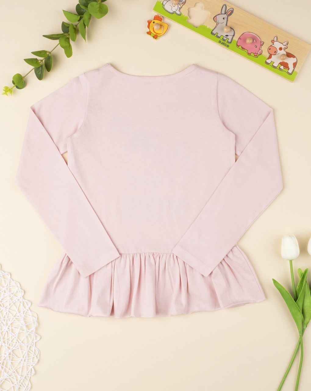 παιδική μπλούζα ροζ perfect look για κορίτσι - Prénatal