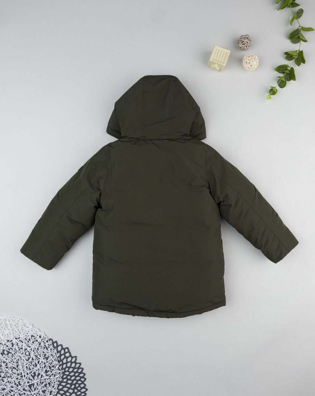 παιδικό μπουφάν χακί για αγόρι - Prénatal