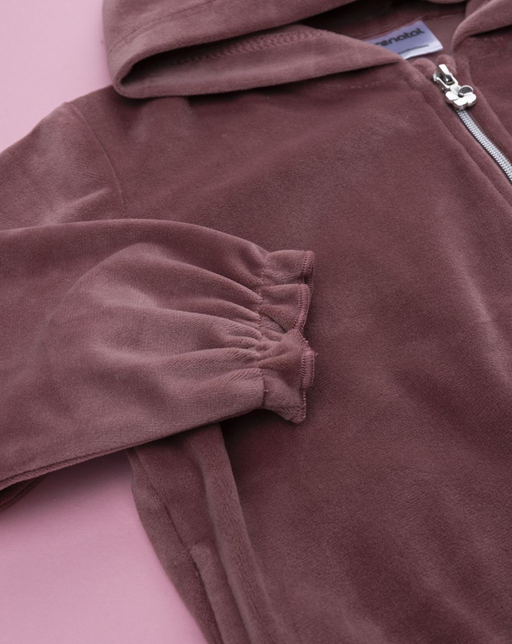 βρεφική ζακέτα σενίλ σάπιο μήλο love για κορίτσι - Prénatal