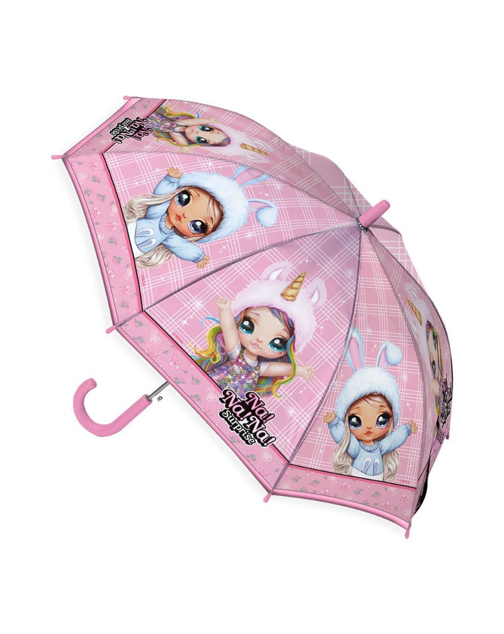 παιδική ομπρέλα na! na! na! surprise ροζ για κορίτσι