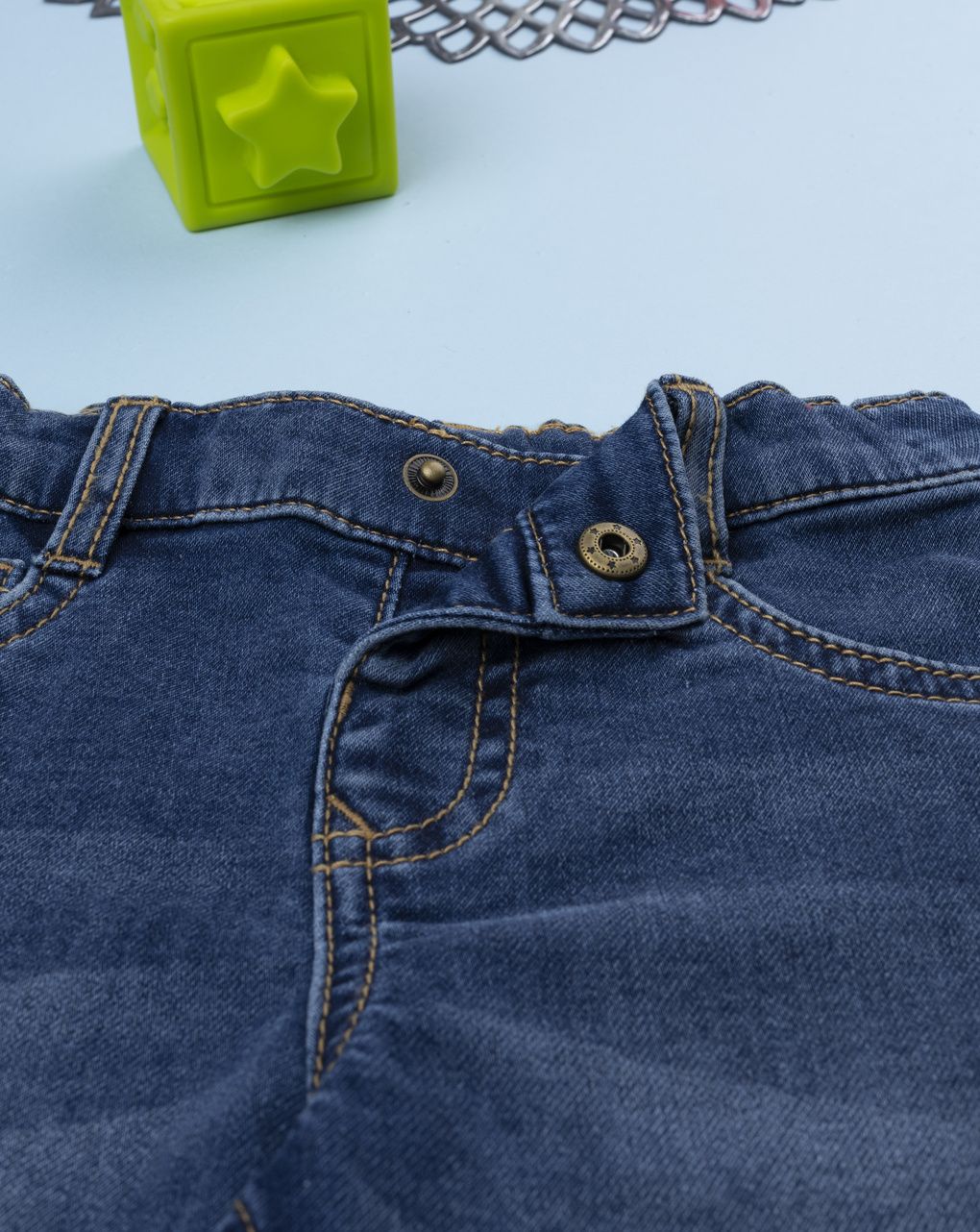 βρεφικό τζιν παντελόνι με αρκουδάκια για αγόρι - Prénatal