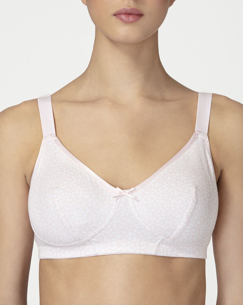 γυναικείο σουτιέν εγκυμοσύνης ροζ με αστεράκια