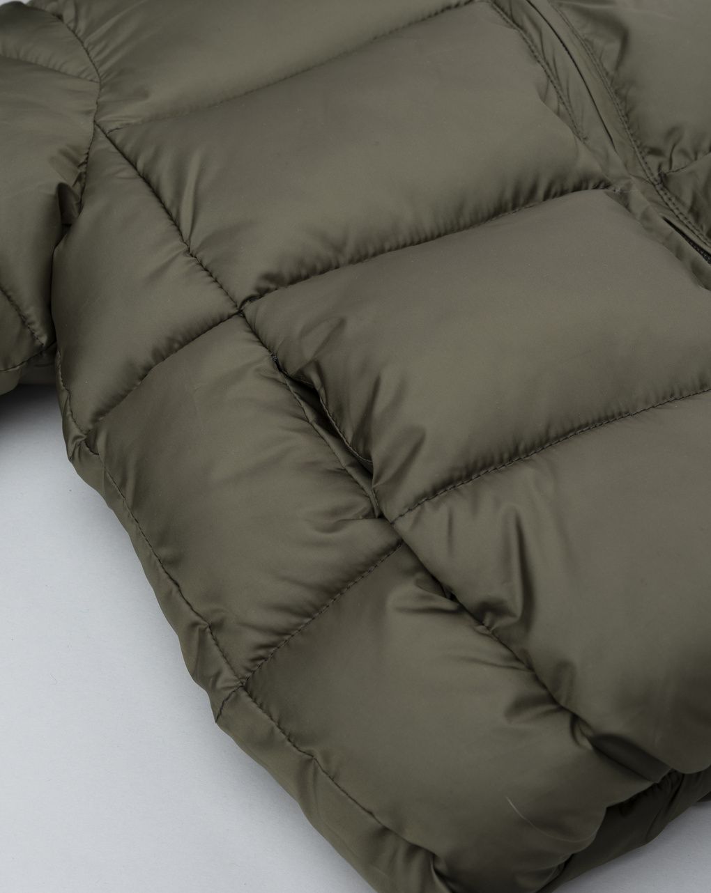 βρεφικό μπουφάν puffer χακί για αγόρι - Prénatal