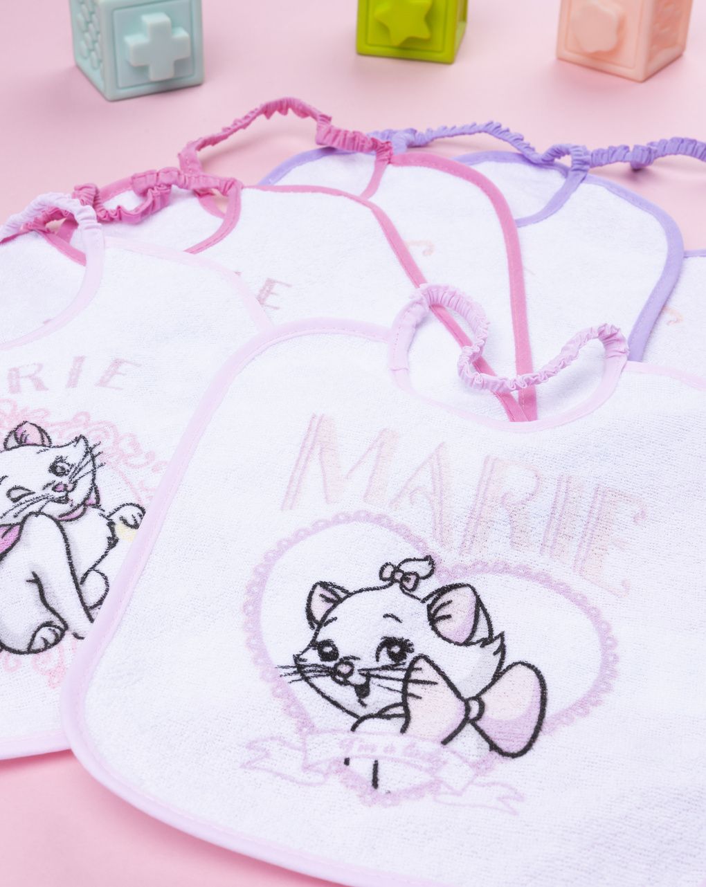 βρεφικές σαλιάρες πακέτο x6 marie για κορίτσι - Prénatal