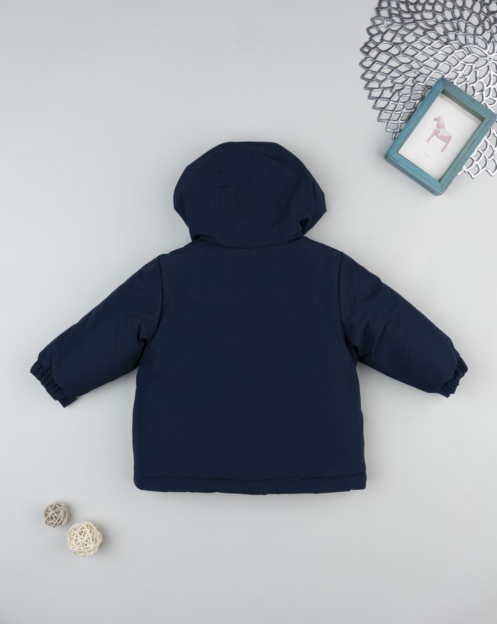 βρεφικό μπουφάν μπλε για αγόρι - Prénatal