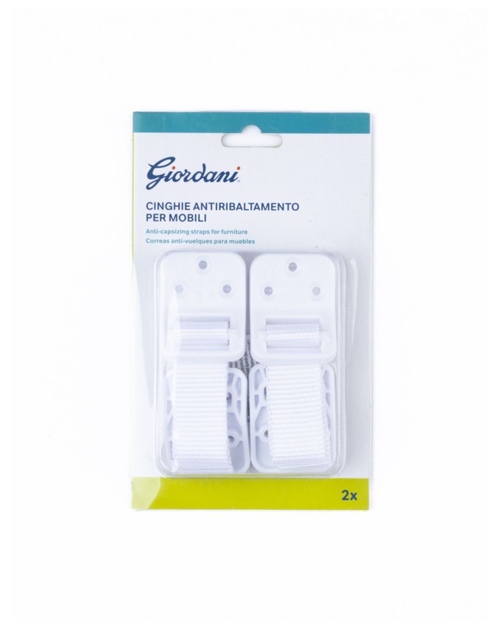 Giordani σετ 2 ρυθμιζόμενοι ιμάντες αντιολίσθησης για έπιπλα - Giordani