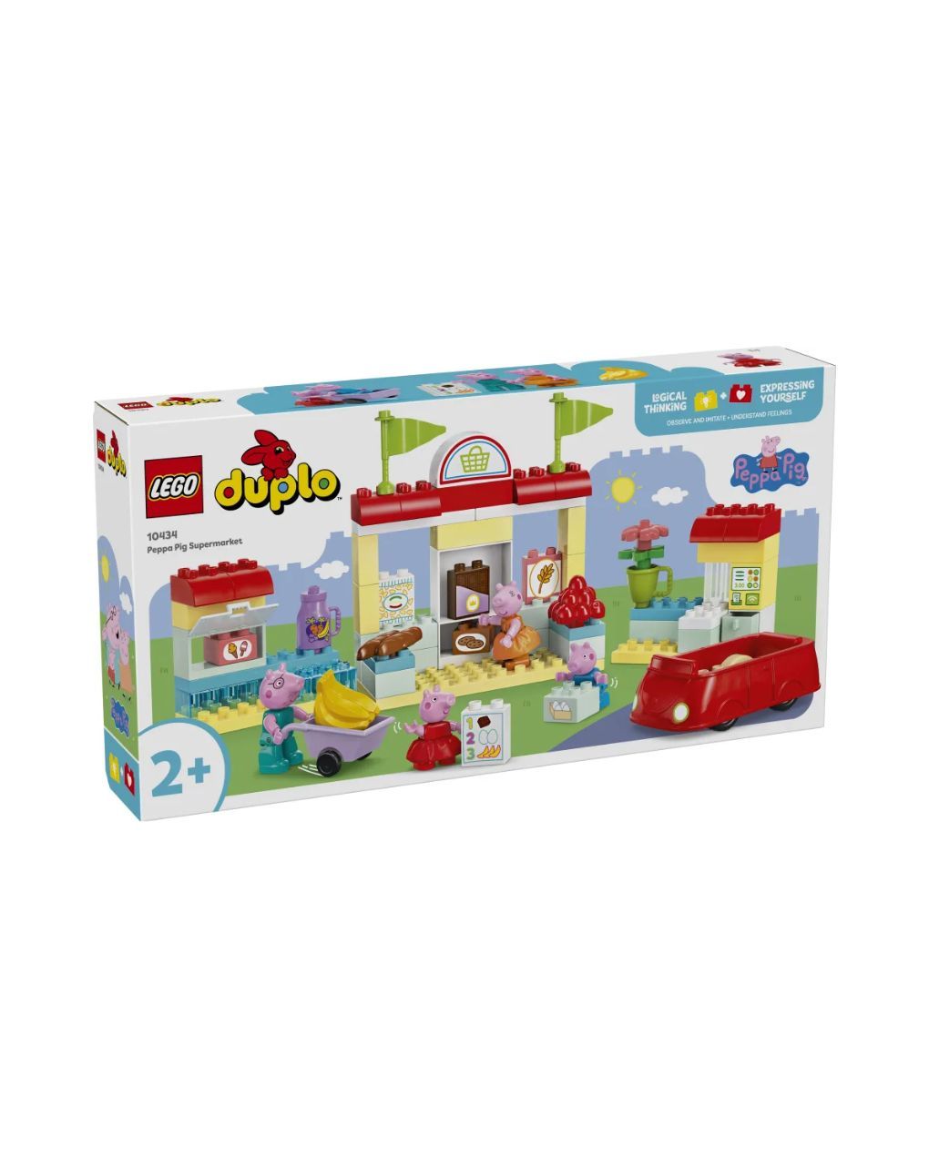 Lego duplo peppa pig supermarket 10434