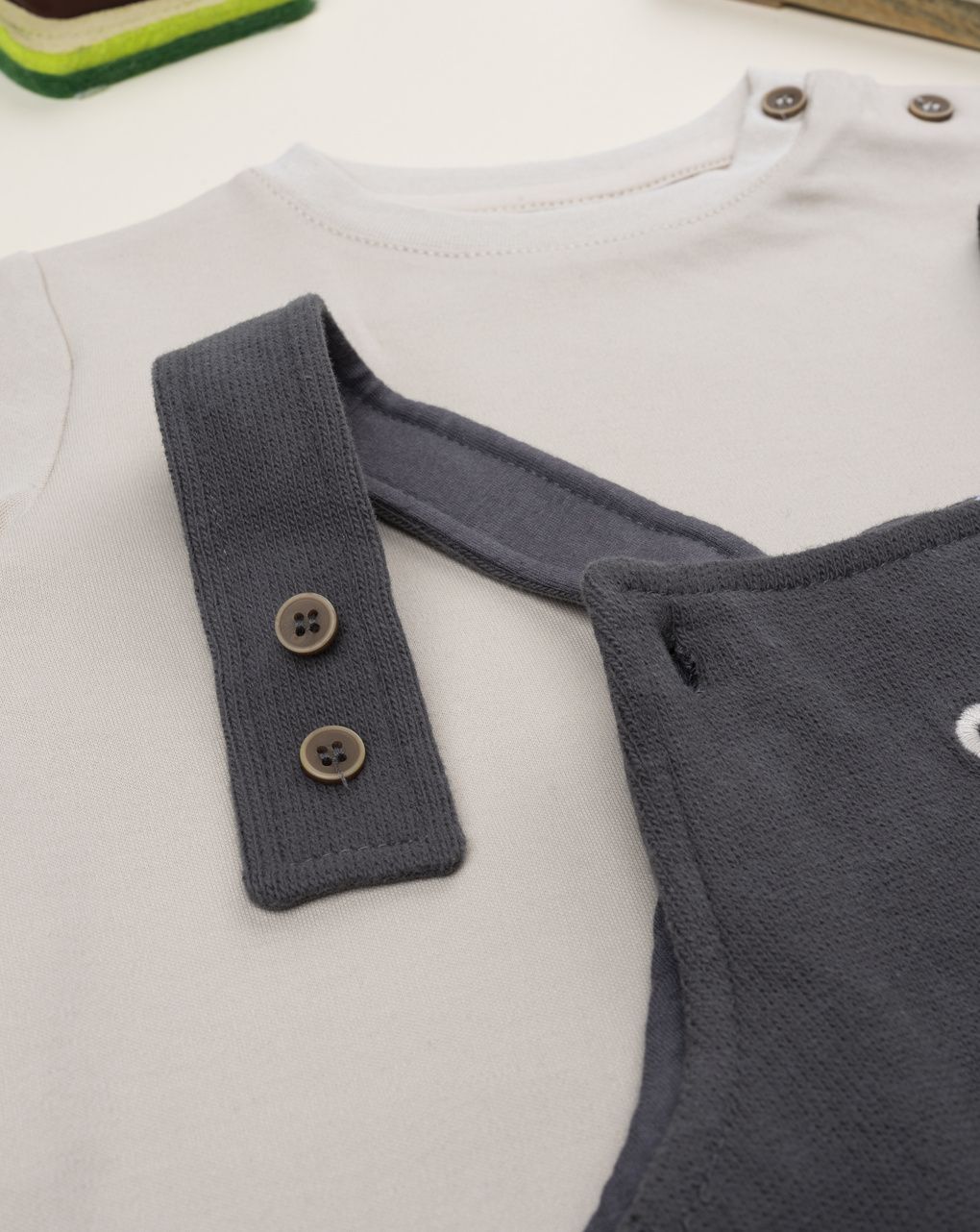 βρεφικό σετ μπλούζα σετ και σαλοπέτα για αγόρι - Prénatal