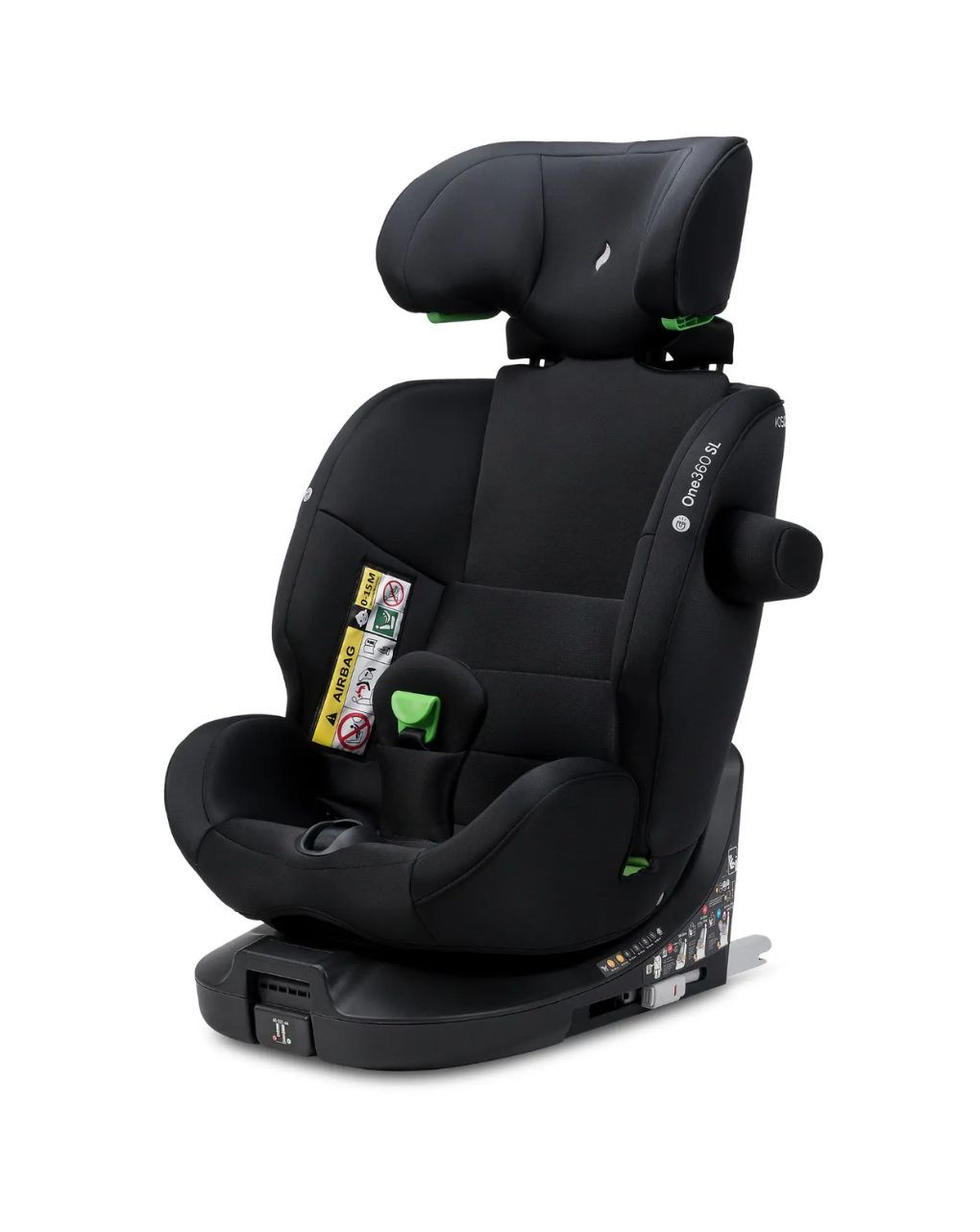 Osann κάθισμα αυτοκινήτου one sl 360° i-size (40-150cm) all black 108327243 - Osann