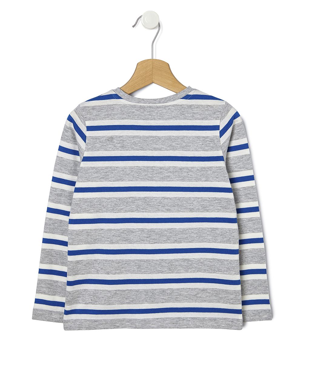 παιδική μπλούζα ριγέ μπλε/γκρι για αγόρι - Prénatal