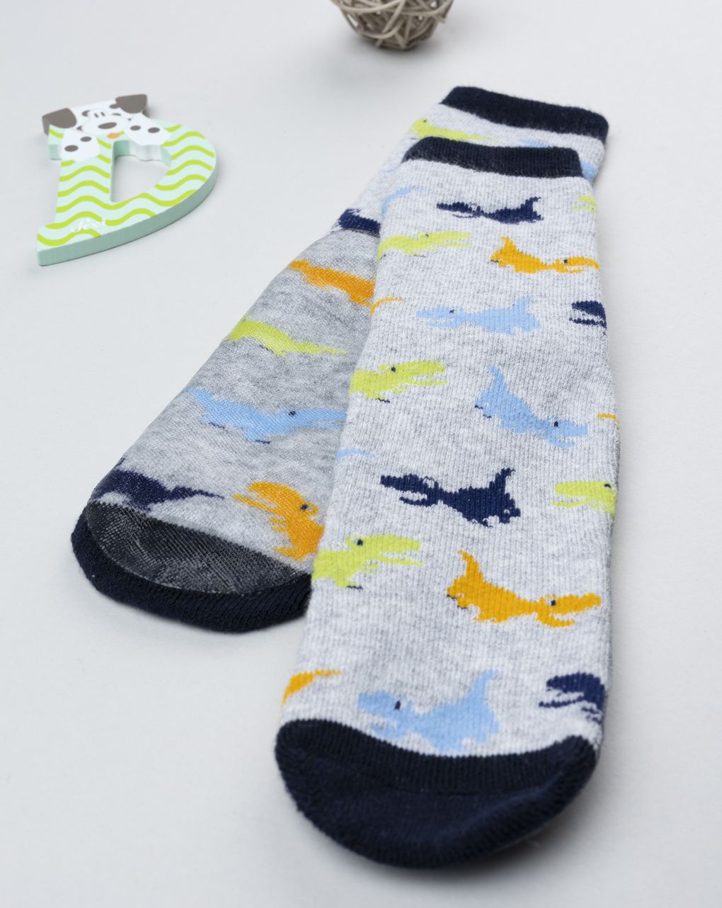 παιδικές αντιολισθητικές κάλτσες dinos για αγόρι - Prénatal