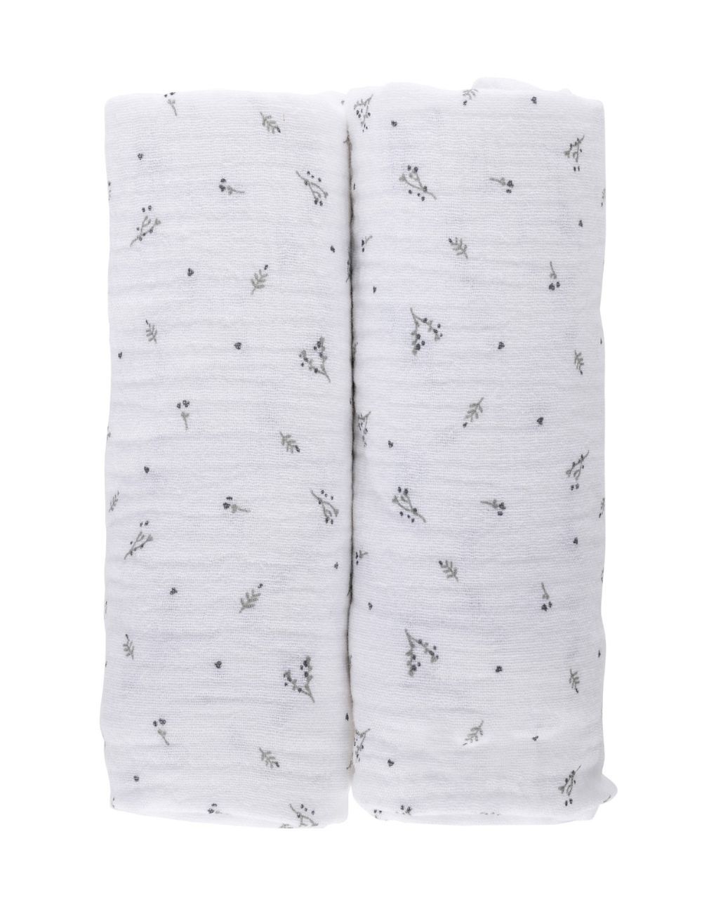 Bubaba πάνες μουσελίνα 2τμχ 70×70 cm λευκό 84454