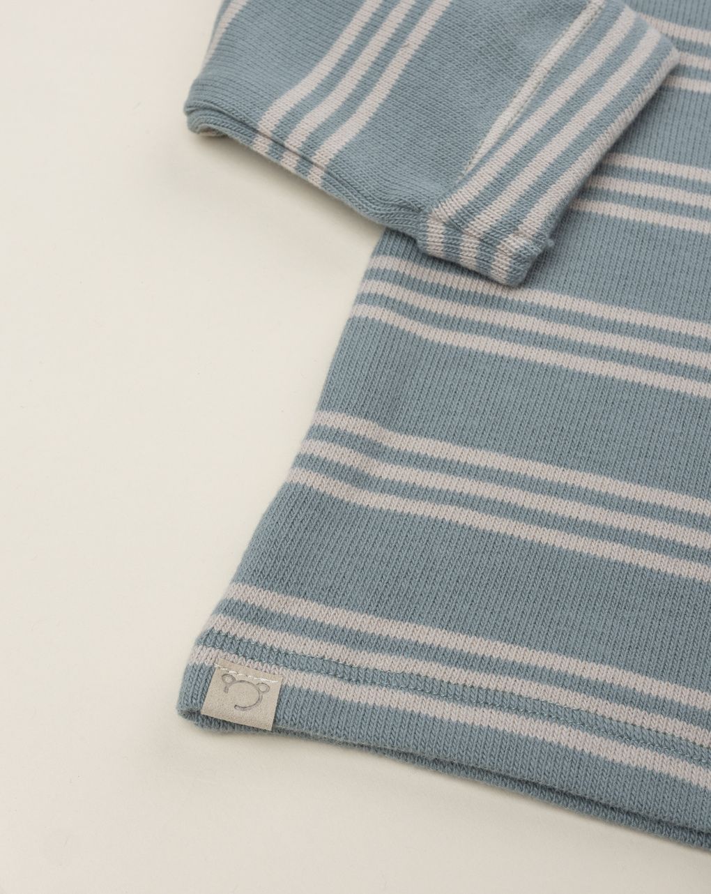 βρεφική μπλούζα πράσινη ριγέ για αγόρι - Prénatal