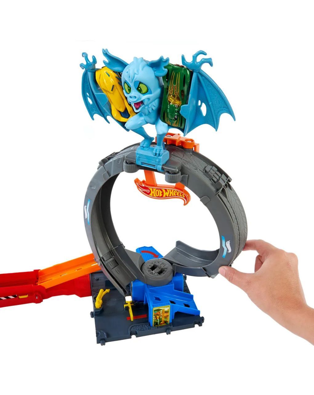 Mattel hot wheels πίστες city με θηρία hdr29 (σχέδια) - Hot wheels