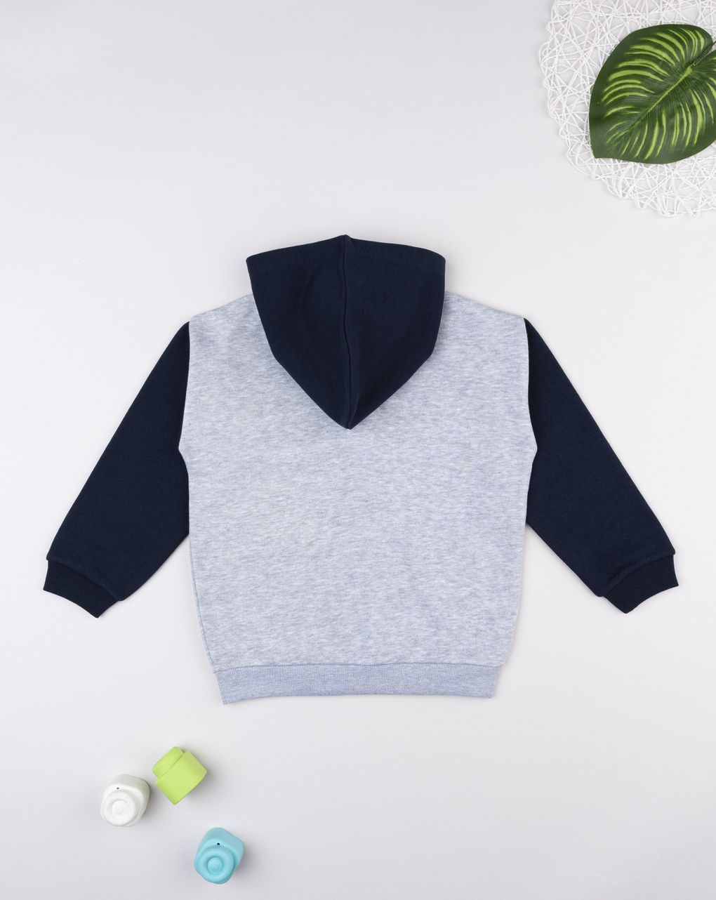 παιδική ζακέτα φούτερ γκρι dinos για αγόρι - Prénatal