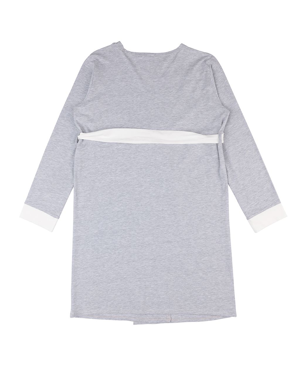 γυναικεία ρόμπα εγκυμοσύνης/θηλασμού γκρι - Prénatal