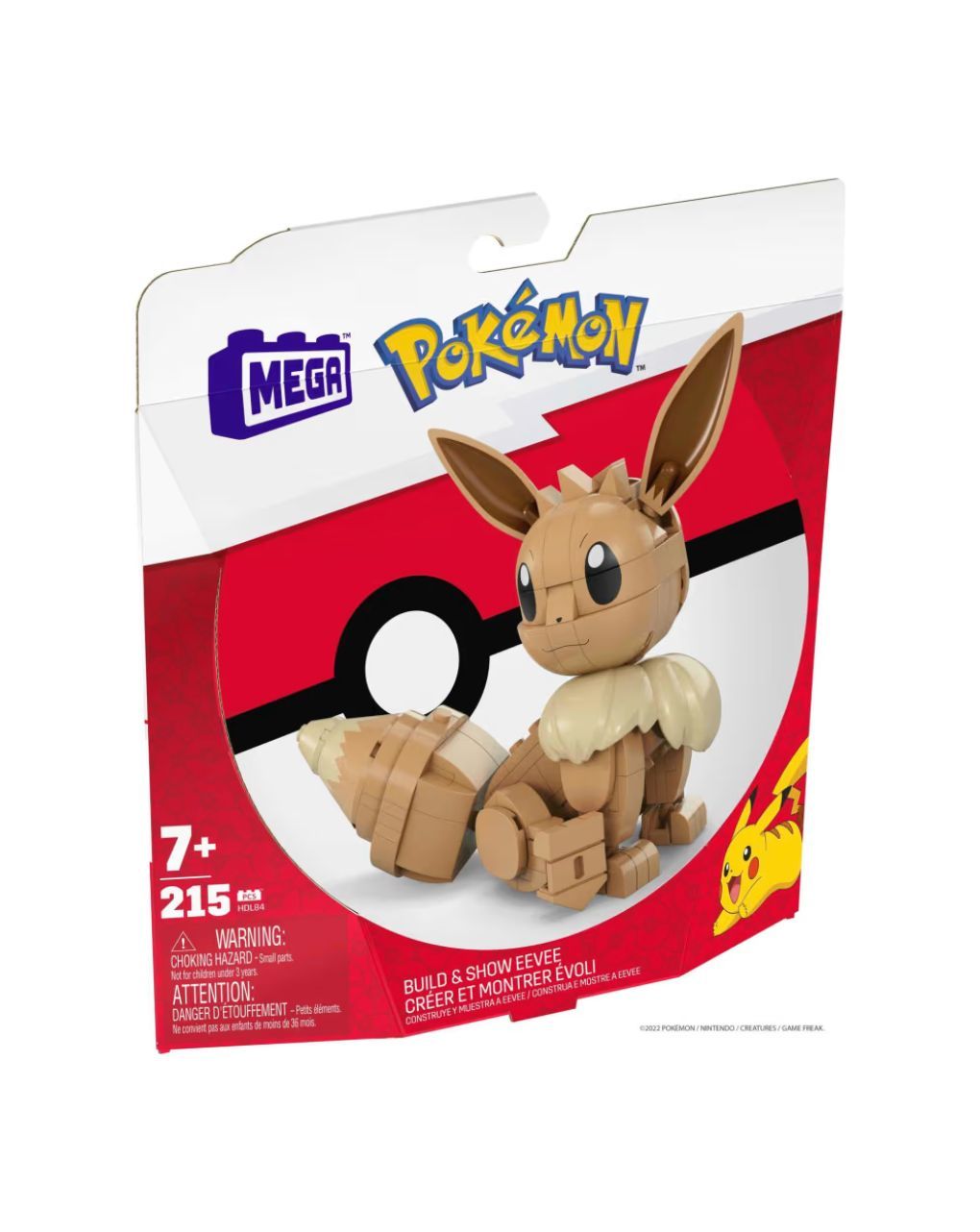 Mega construx pokemon build & show eeevee hdl84 - Mega bloks