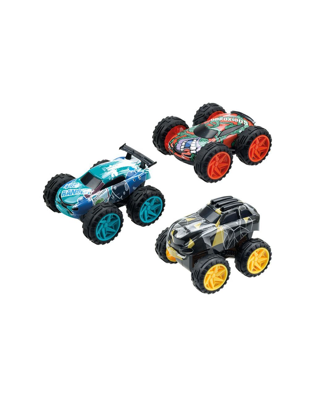 Exost jump αυτοκίνητο χωρίς μπαταρίες με ράμπα και εμπόδια 7530-20620 (3 σχέδια) - Exost