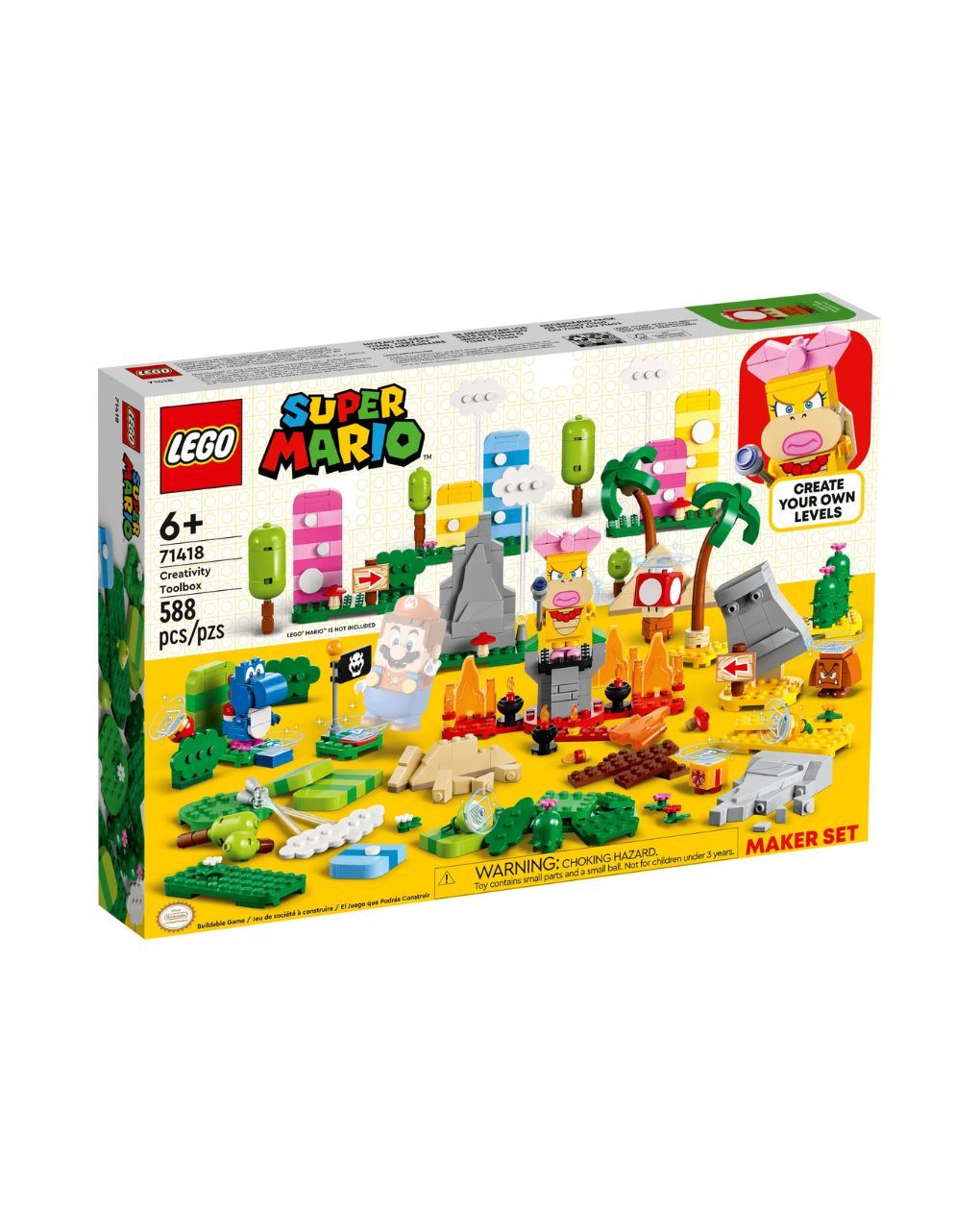Lego super mario creativity toolbox maker set 71418 - LEGO