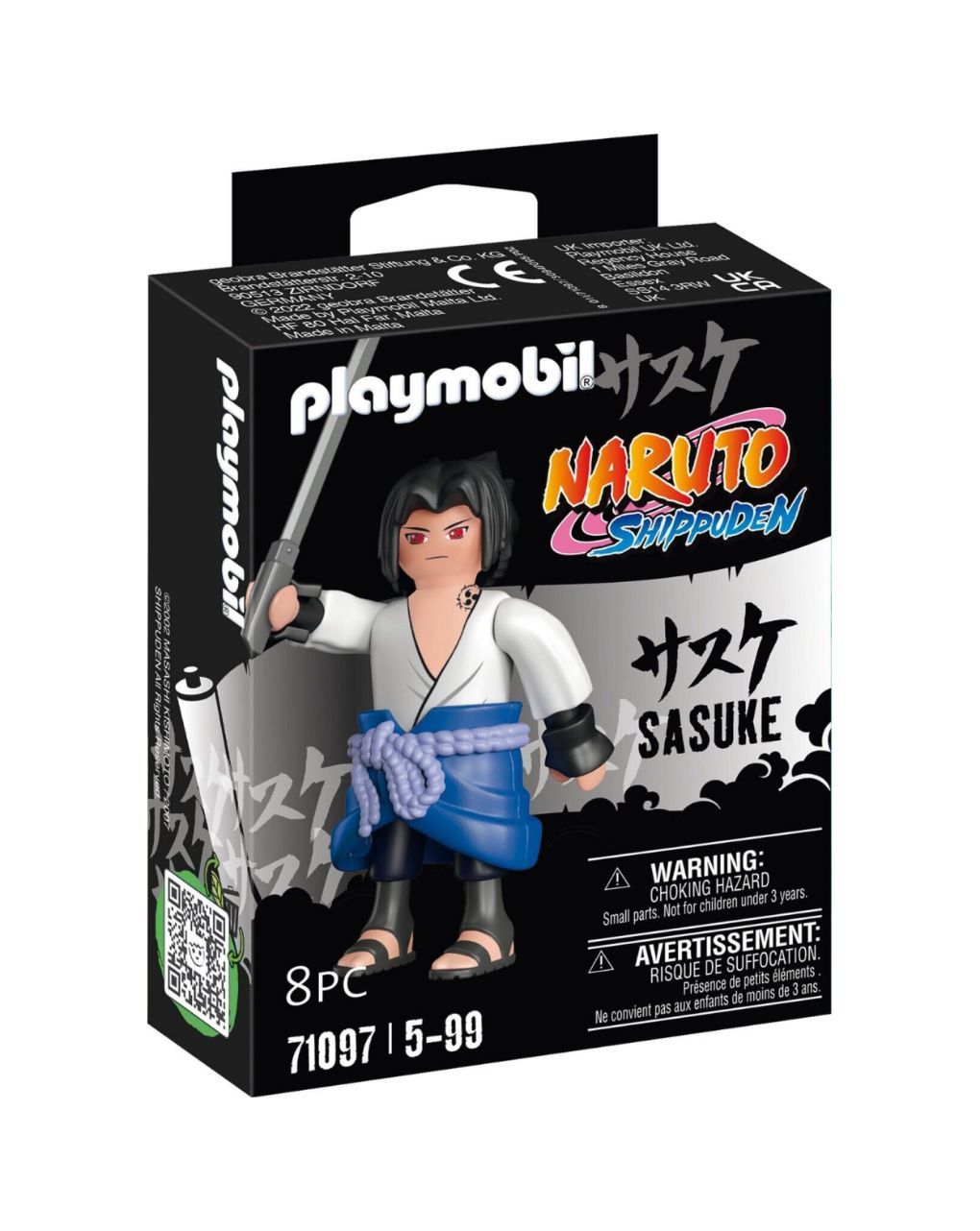Playmobil naruto sasuke 71097 - Playmobil, PLAYMOBIL : NARUTO