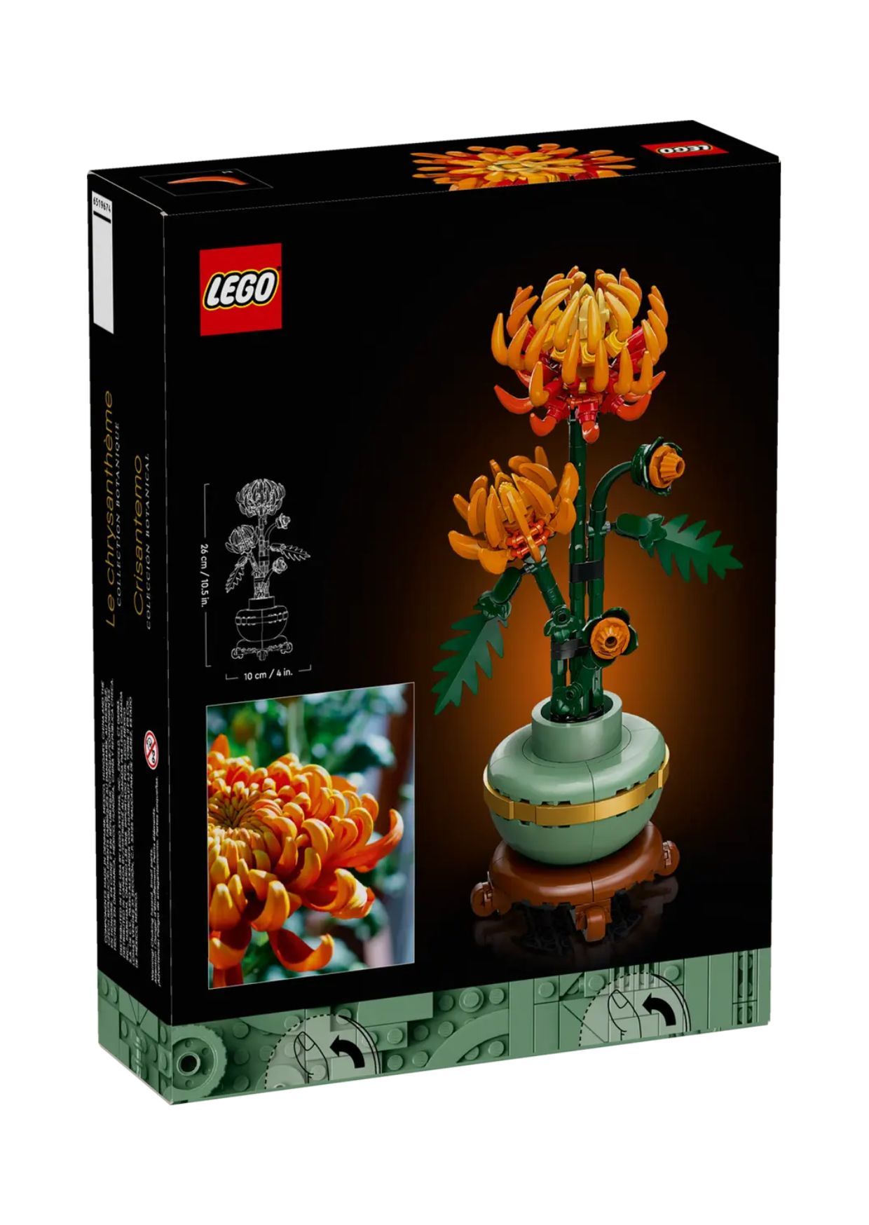 Lego icons botanical chrysanthemum 10368 - Lego, LEGO ICONS BOTANICAL