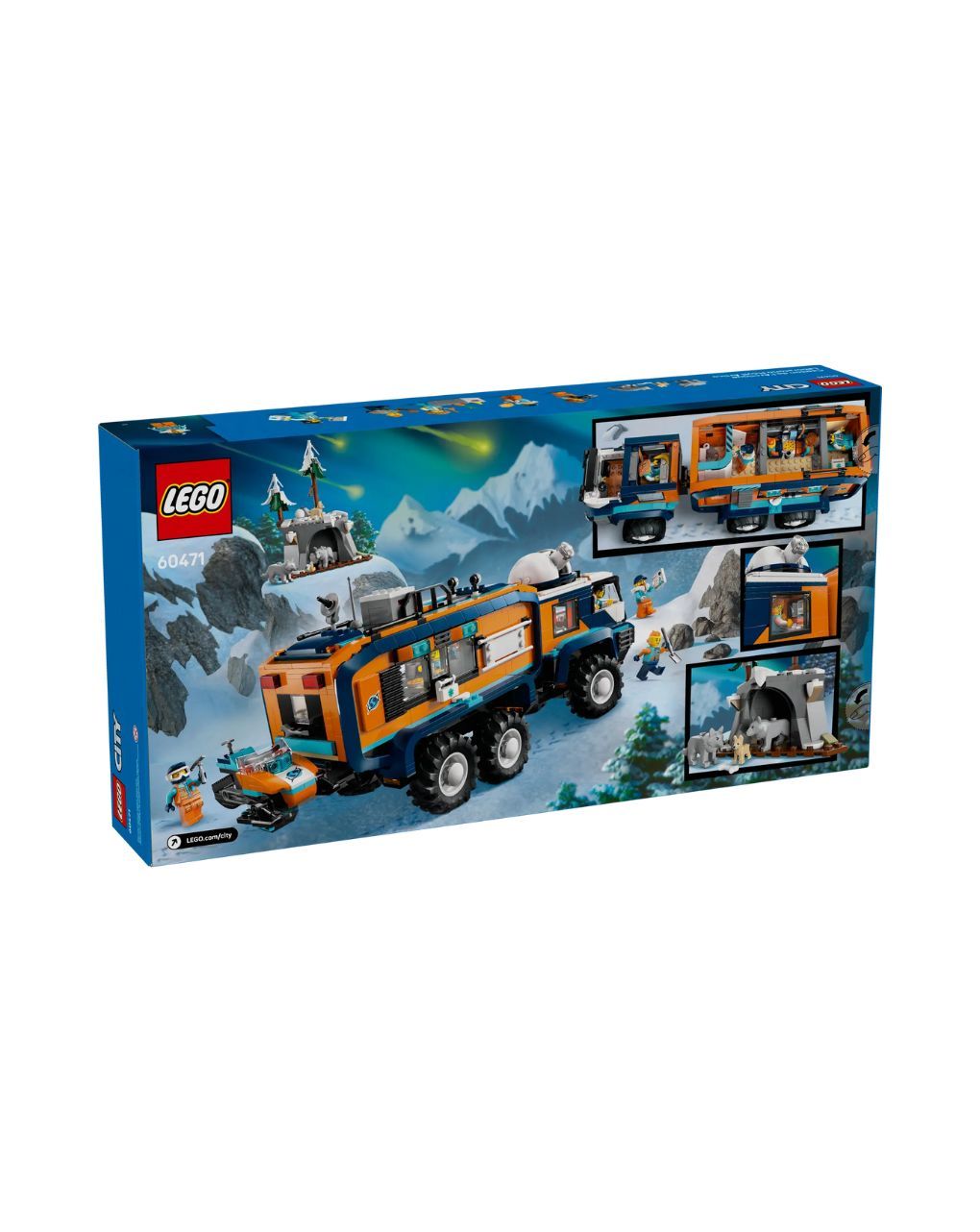 Lego city arctic explorer science lab truck 60471 - Lego