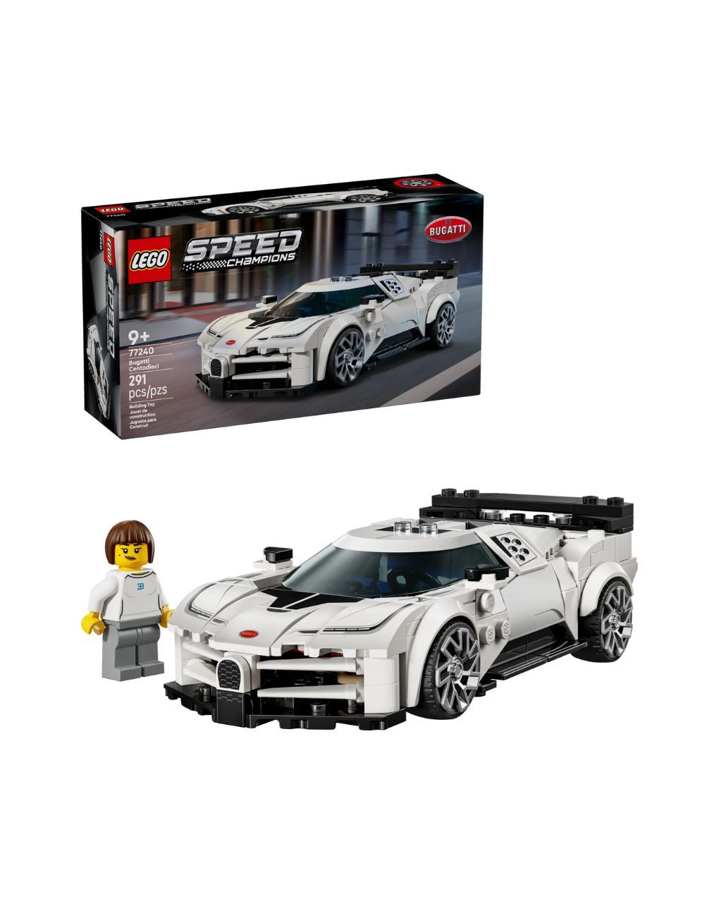Lego speed champions bugatti centodieci hyper sports car 77240 - Lego