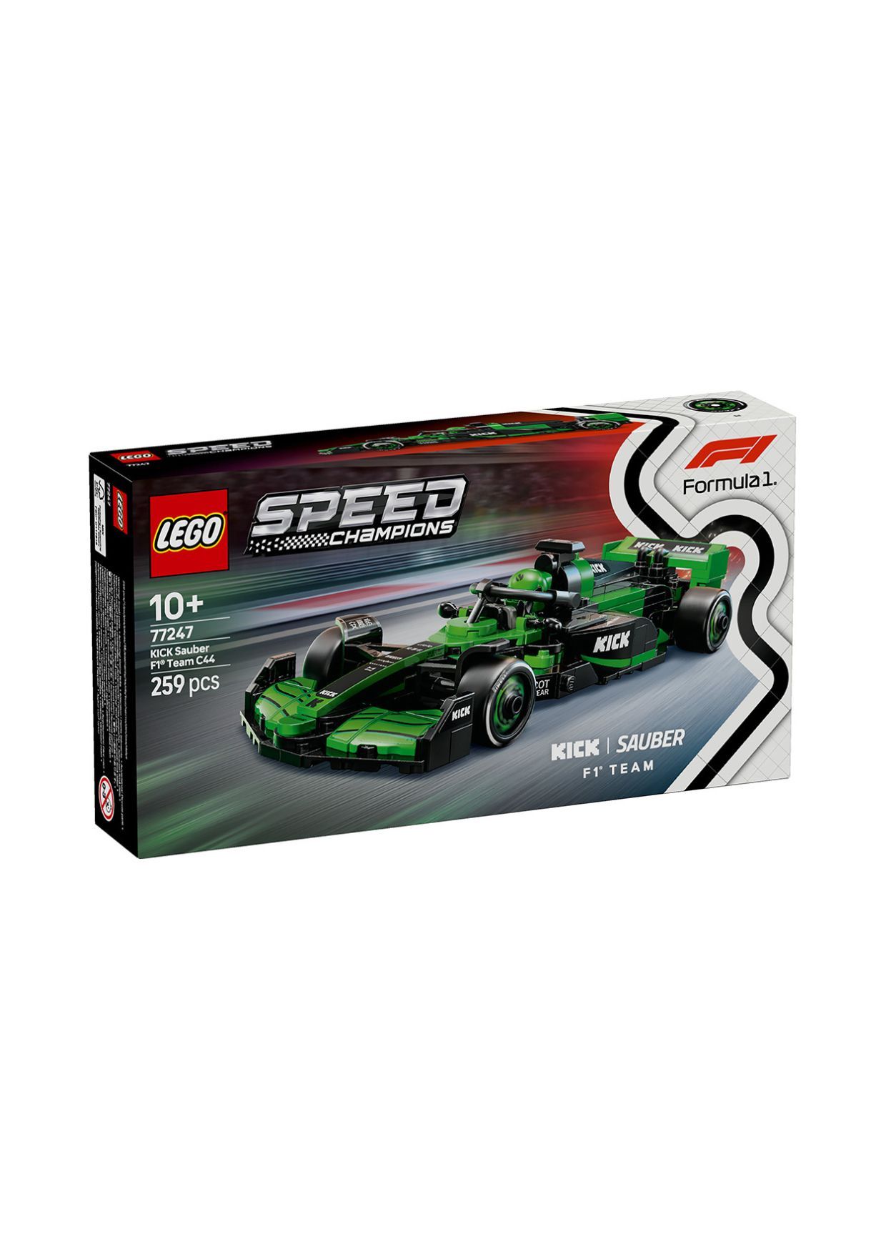 Lego speed champions kick sauber f1 team c44 race car 77247 - LEGO