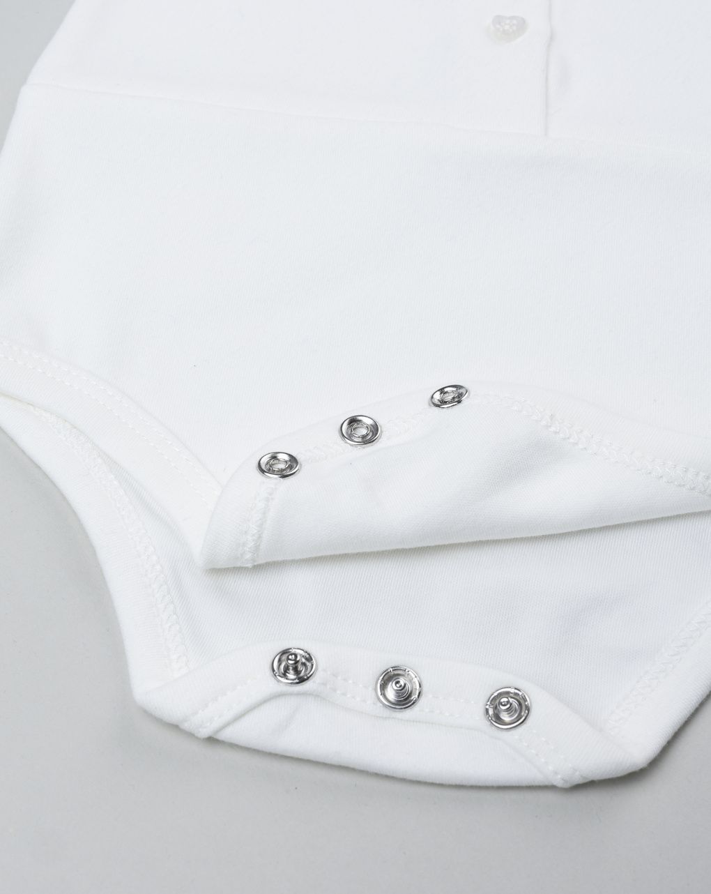 βρεφικό κορμάκι λευκό με κεντήματα για κορίτσι - Prénatal