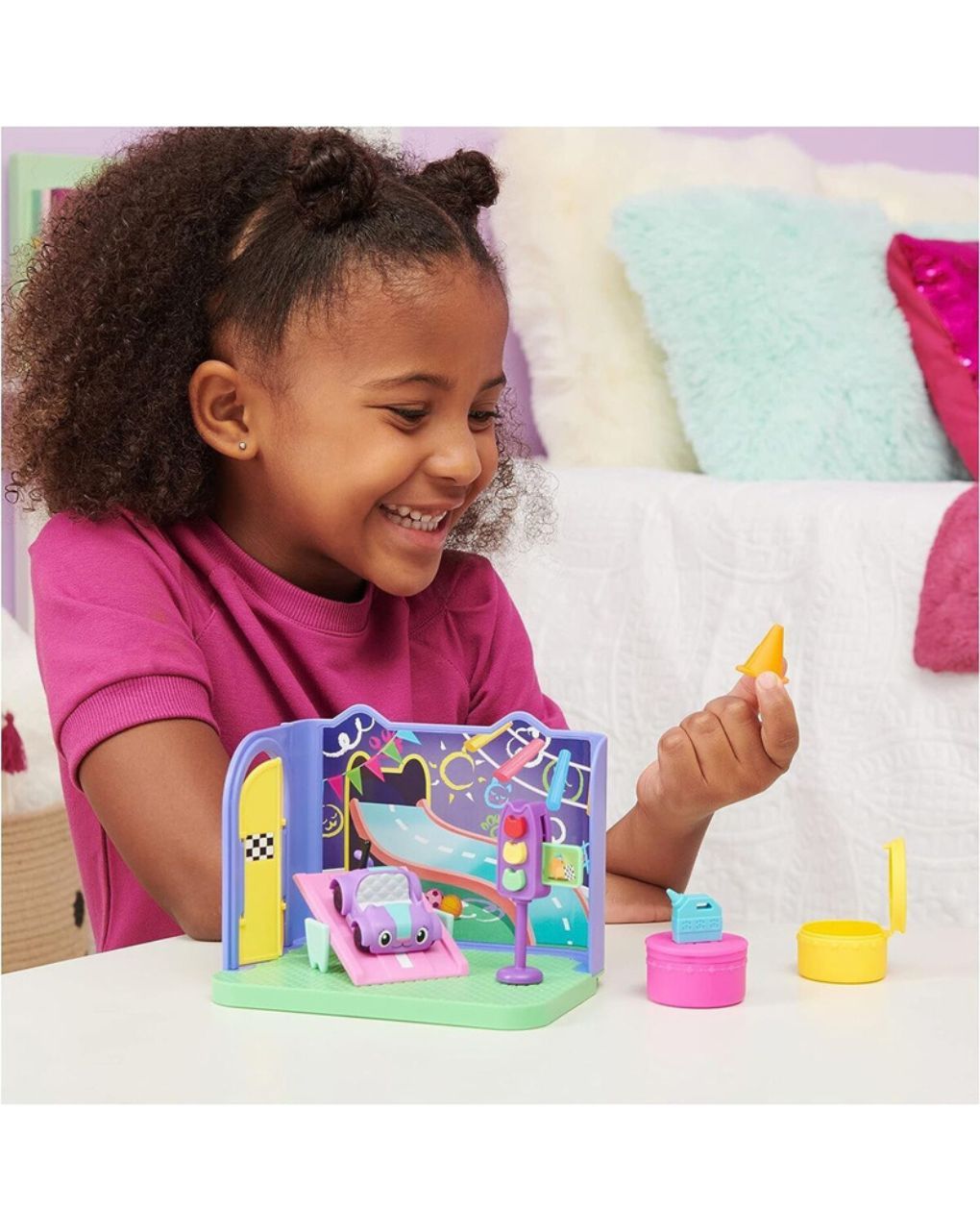 Spin master gabbys dollhouse gabby's dollhouse carlita purr-ific play room deluxe room set - Spin Master