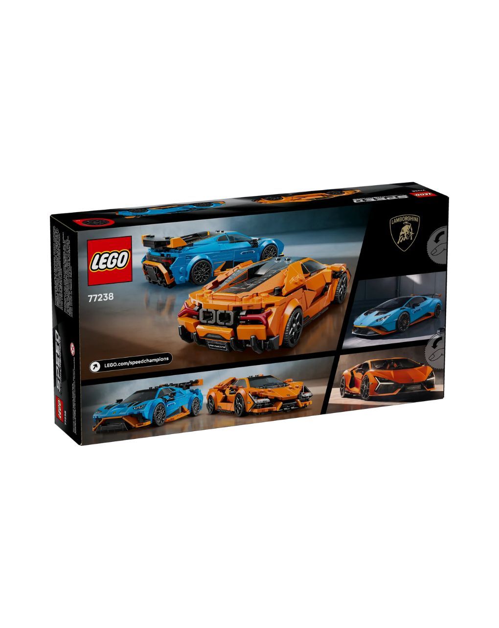 Lego speed champions lamborghini revuelto & hucaran sto 77238 - Lego