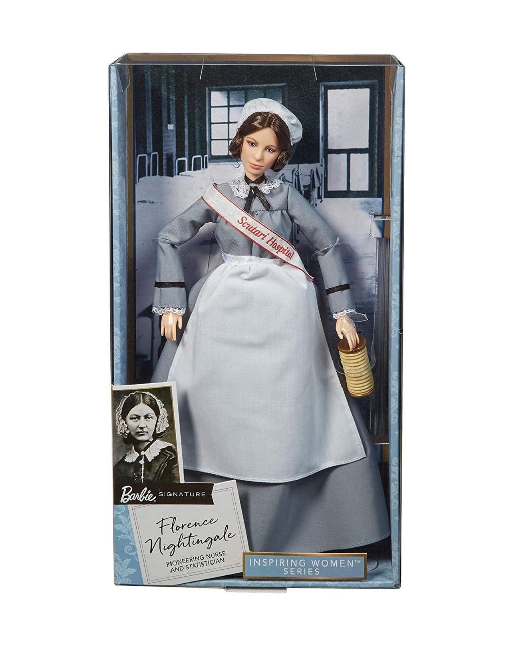Barbie συλλεκτική κούκλα γυναίκες πρωτοπόροι florence nightingale ght87 - Barbie